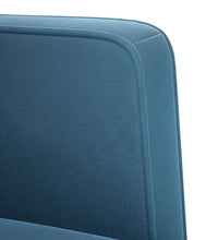 Sessel mit Armlehnen Blau 53 cm Samt