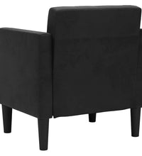 Sessel mit Armlehnen Schwarz 53 cm Samt