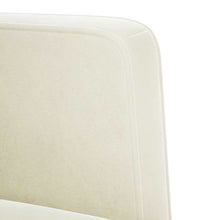 Sessel mit Armlehnen Creme 53 cm Samt