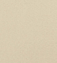 Zweisitzer-Sofa Creme 111 cm Stoff