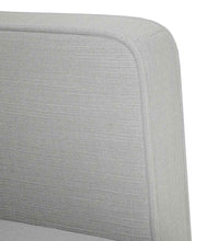 Zweisitzer-Sofa Wolkengrau 111 cm Stoff