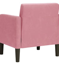Sessel mit Armlehnen Rosa 54 cm Samt