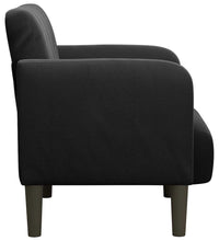 Sessel mit Armlehnen Schwarz 54 cm Samt
