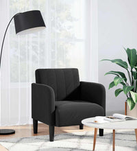 Sessel mit Armlehnen Schwarz 54 cm Samt