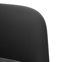 Zweisitzer-Sofa Schwarz 109 cm Samt