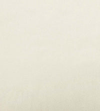 Zweisitzer-Sofa Creme 109 cm Samt