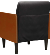 Sessel mit Armlehnen Schwarz 55 cm Samt