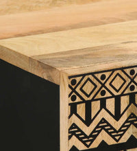 Sideboard 60x33,5x75 cm Raues Mangoholz