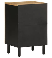 Badschrank 38x33,5x58 cm Massivholz Mango