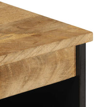 Sideboard 60x33,5x75 cm Raues Mangoholz