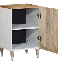 Badschrank 38x33,5x58 cm Massivholz Mango