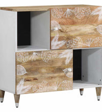 Sideboard 80x33,5x75 cm Massivholz Mango