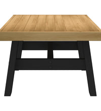 Couchtisch NOAIN A-förmige Beine 120x60x40 cm Massivholz Kiefer