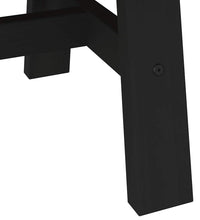 Couchtisch NOAIN A-förmige Beine 120x60x40 cm Massivholz Kiefer