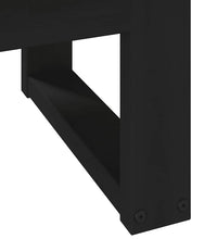 Couchtisch NOAIN U-förmige Beine 120x60x40 cm Massivholz Kiefer