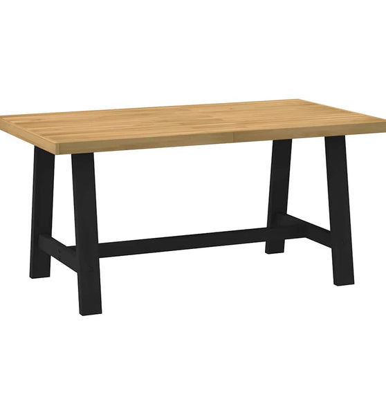 Esstisch NOAIN A-Form-Beine 160x90x75 cm Massivholz Kiefer