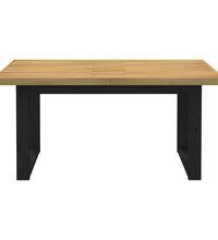 Esstisch NOAIN U-Form-Beine 160x90x75 cm Massivholz Kiefer