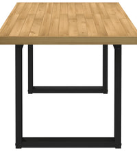 Esstisch NOAIN U-Form-Beine 160x90x75 cm Massivholz Kiefer
