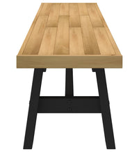Esszimmerbank NOAIN A-Form-Beine 180x40x45 cm Massivholz Kiefer