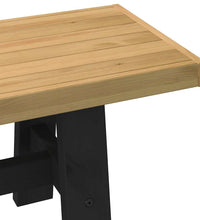 Esszimmerbank NOAIN A-Form-Beine 180x40x45 cm Massivholz Kiefer