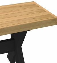 Esszimmerbank NOAIN X-Form-Beine 180x40x45 cm Massivholz Kiefer