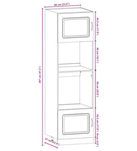 7-tlg. Küchenschrank-Set Kalmar Hochglanz-Weiß Holzwerkstoff