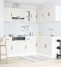 11-tlg. Küchenschrank-Set Kalmar Weiß Holzwerkstoff