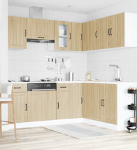 11-tlg. Küchenschrank-Set Kalmar Sonoma-Eiche Holzwerkstoff