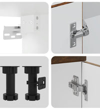 11-tlg. Küchenschrank-Set Kalmar Räuchereiche Holzwerkstoff