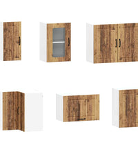 11-tlg. Küchenschrank-Set Kalmar Altholz-Optik Holzwerkstoff