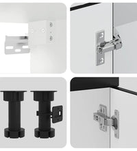 14-tlg. Küchenschrank-Set Kalmar Schwarz Holzwerkstoff