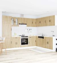 14-tlg. Küchenschrank-Set Kalmar Sonoma-Eiche Holzwerkstoff