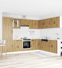 14-tlg. Küchenschrank-Set Kalmar Artisan-Eiche Holzwerkstoff
