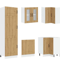 14-tlg. Küchenschrank-Set Kalmar Artisan-Eiche Holzwerkstoff