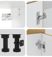 14-tlg. Küchenschrank-Set Kalmar Artisan-Eiche Holzwerkstoff