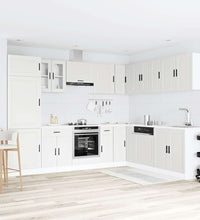 14-tlg. Küchenschrank-Set Porto Weiß Holzwerkstoff