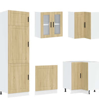 14-tlg. Küchenschrank-Set Porto Sonoma-Eiche Holzwerkstoff