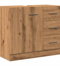 Waschbeckenschrank Artisan-Eiche 63x30x54 cm Holzwerkstoff