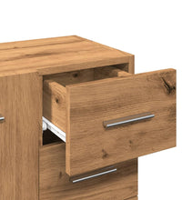 Waschbeckenschrank Artisan-Eiche 63x30x54 cm Holzwerkstoff