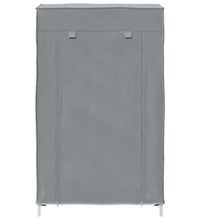 Schuhschrank Grau 60,5x30x97 cm Vliesstoff