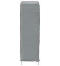 Schuhschrank Grau 60,5x30x97 cm Vliesstoff