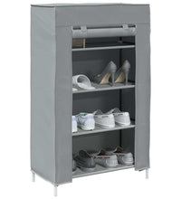 Schuhschrank Grau 60,5x30x97 cm Vliesstoff