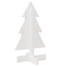 Weihnachtsbaum zum Schmücken Weiß 60 cm Massivholz Kiefer