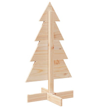 Weihnachtsbaum Holz zum Schmücken 80 cm Massivholz Kiefer