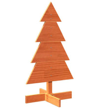 Weihnachtsbaum Holz zum Schmücken 80 cm Massivholz Kiefer