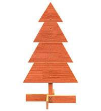 Weihnachtsbaum Holz zum Schmücken 80 cm Massivholz Kiefer