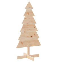 Weihnachtsbaum Holz zum Schmücken 120 cm Massivholz Kiefer