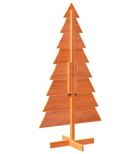 Weihnachtsbaum zum Schmücken Wachsbraun 150cm Massivholz Kiefer