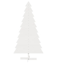 Weihnachtsbaum zum Schmücken Weiß 180 cm Massivholz Kiefer