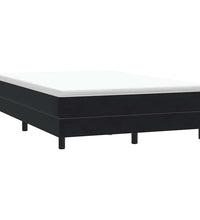 Boxspringbett ohne Matratze Schwarz 140x210 cm Samt